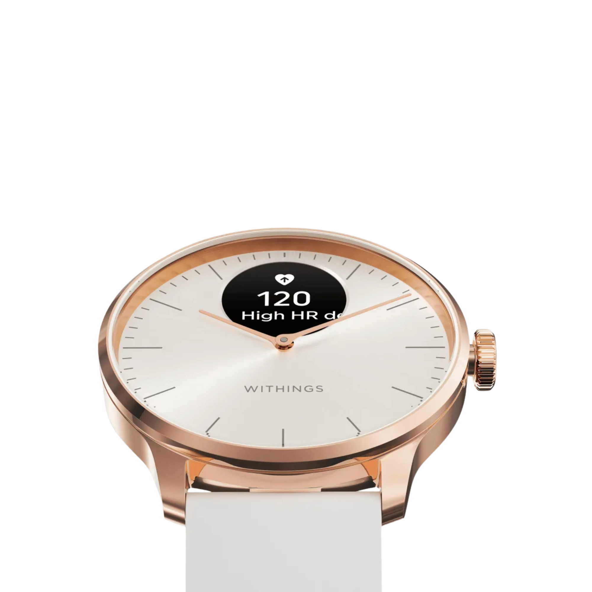 Montre Connectée Hybride - Scanwatch Light - 37 mm - Rose gold - Withings - My Médical