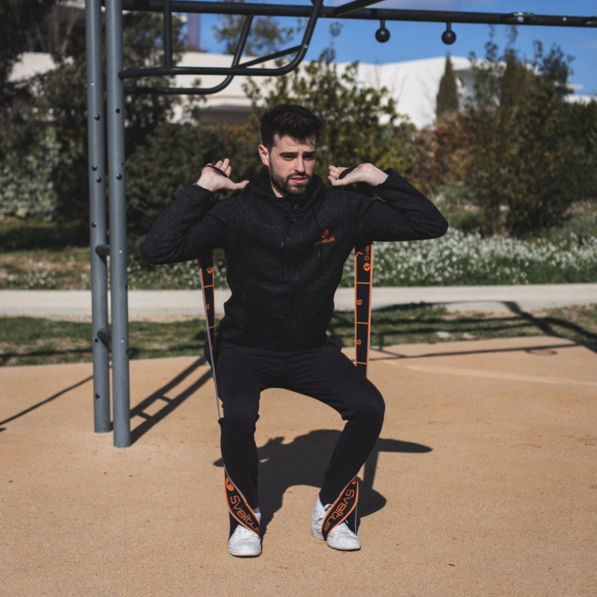 Multi Elastiband® Black bulk 110 cm - 30 kg - Sveltus