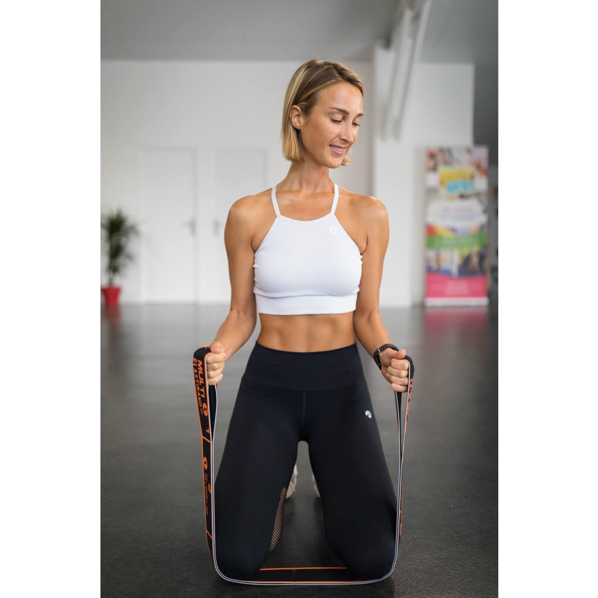 Multi Elastiband® Black bulk 110 cm - 30 kg - Sveltus