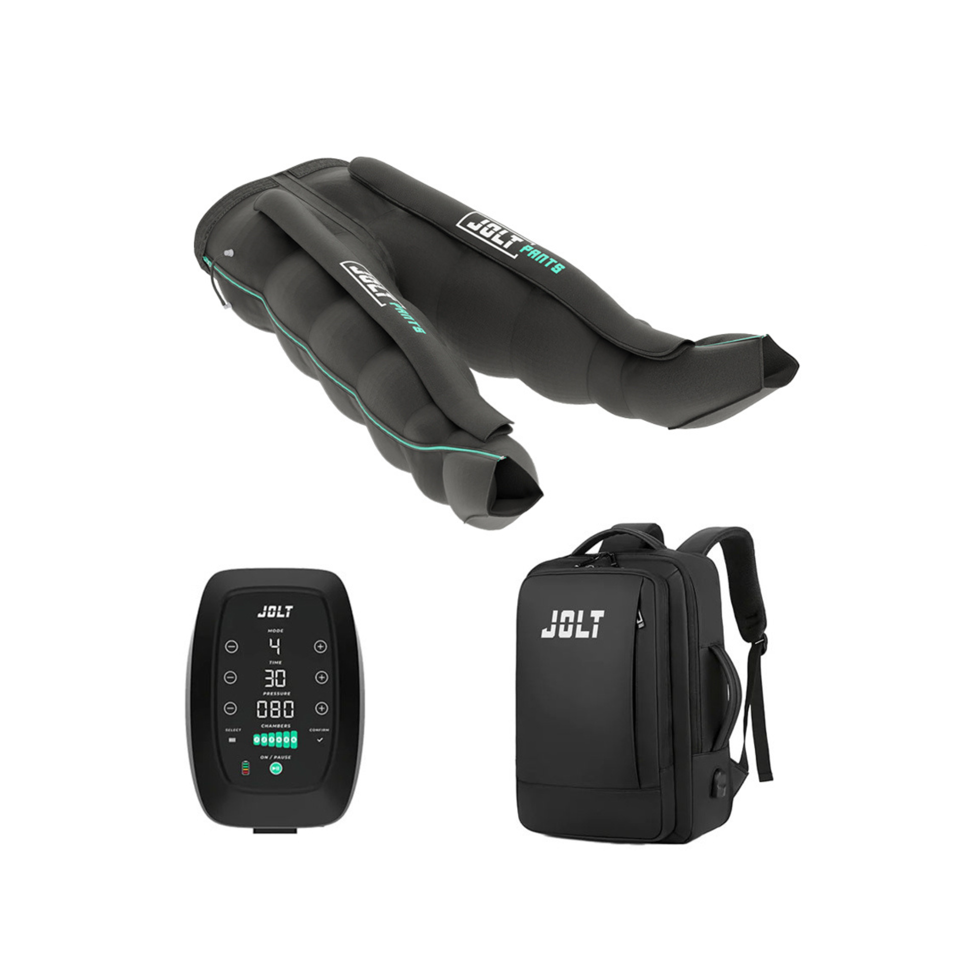 Pressotherapy Pants - Complete Pack - 2 Sizes - Jolt Pants