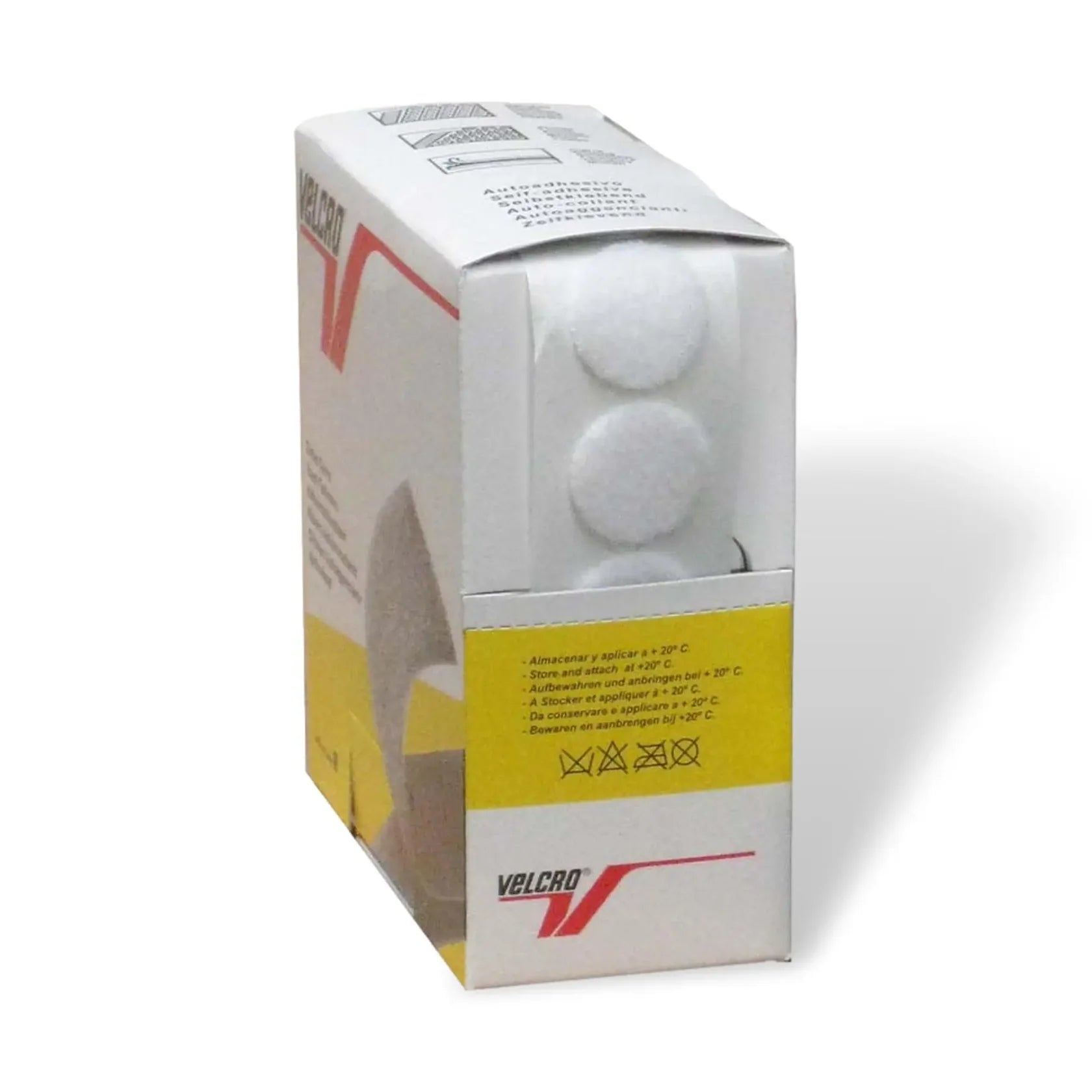 Pastilles Adhésives - Boucles doux - Boîte de 150 pastilles - Velcro