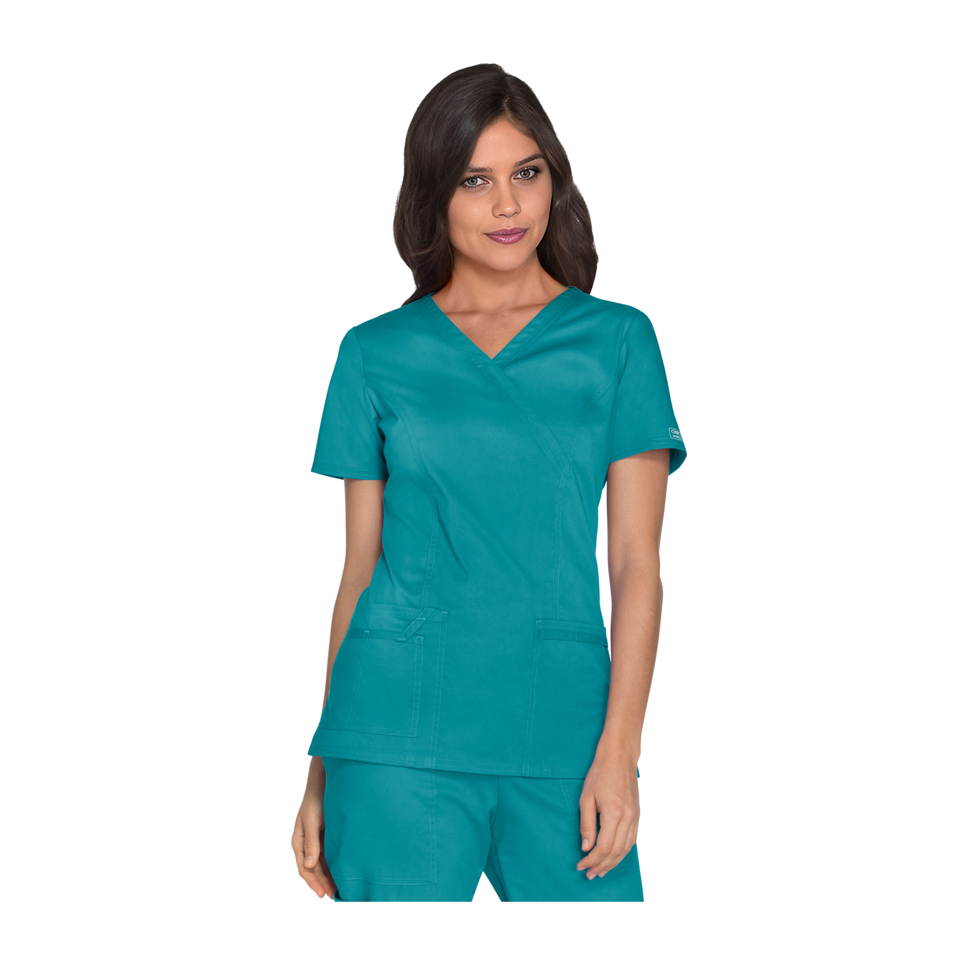 Pau - V-neck wrapover tunic - Women - Cherokee