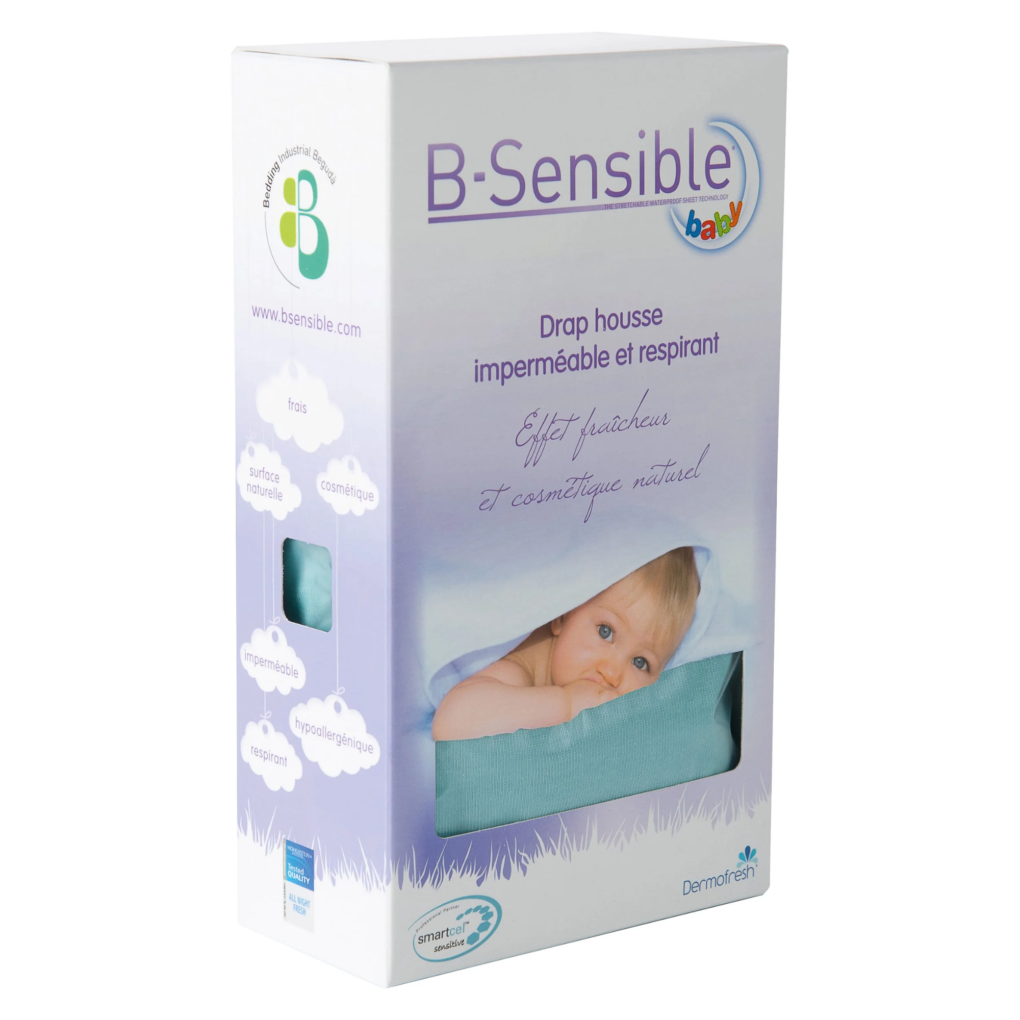 Drap Housse pour Lit de Bébé - Bedding Industrial