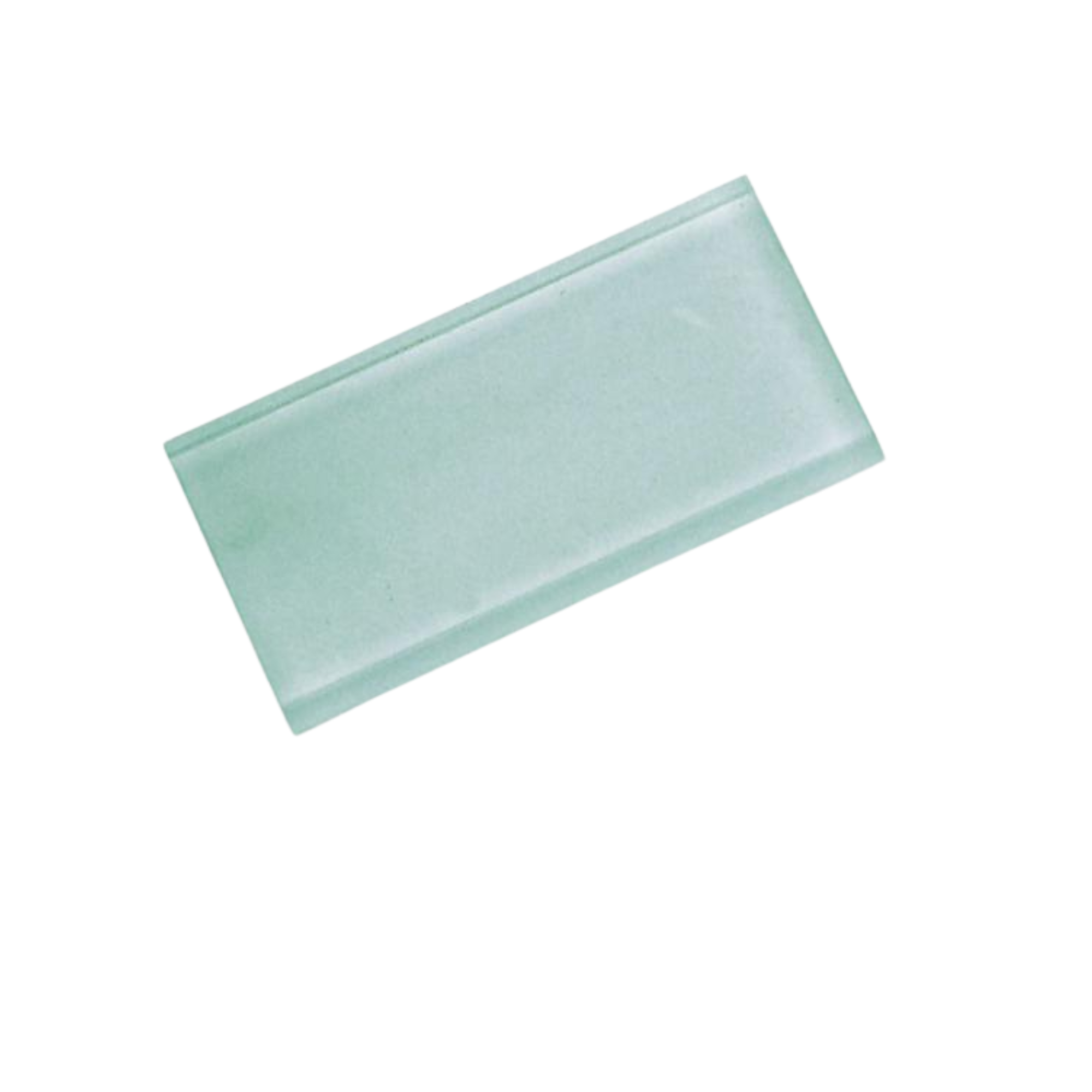 Plaque de verre 15 x 7 x 1 cm - Larident