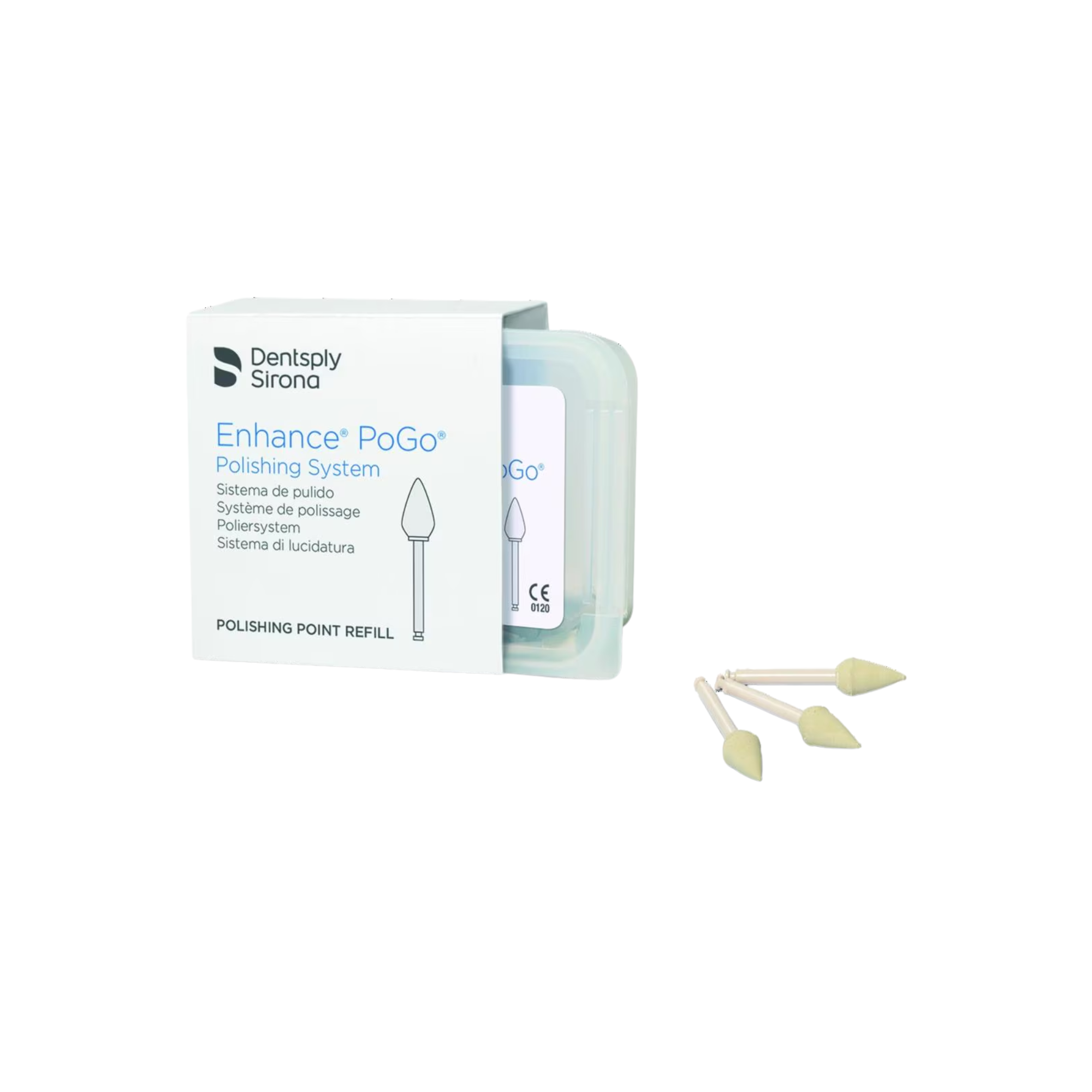 Polissoir Enhance Pogo - Plusieurs formes - Dentsply Sirona