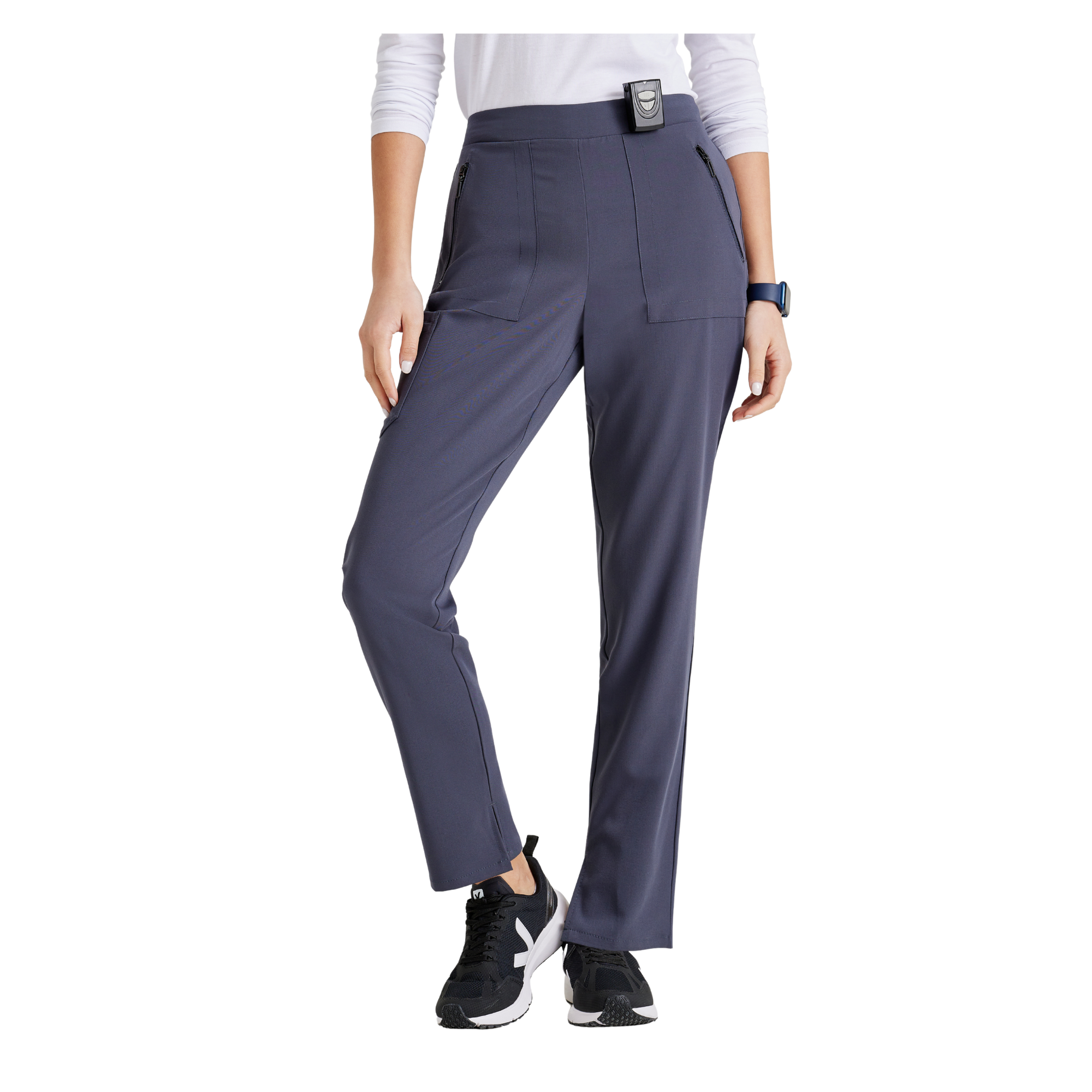 Purpose Pant - Pantalon médical fuselée taille haute - Femme - Barco Unify BARCO UNIFY