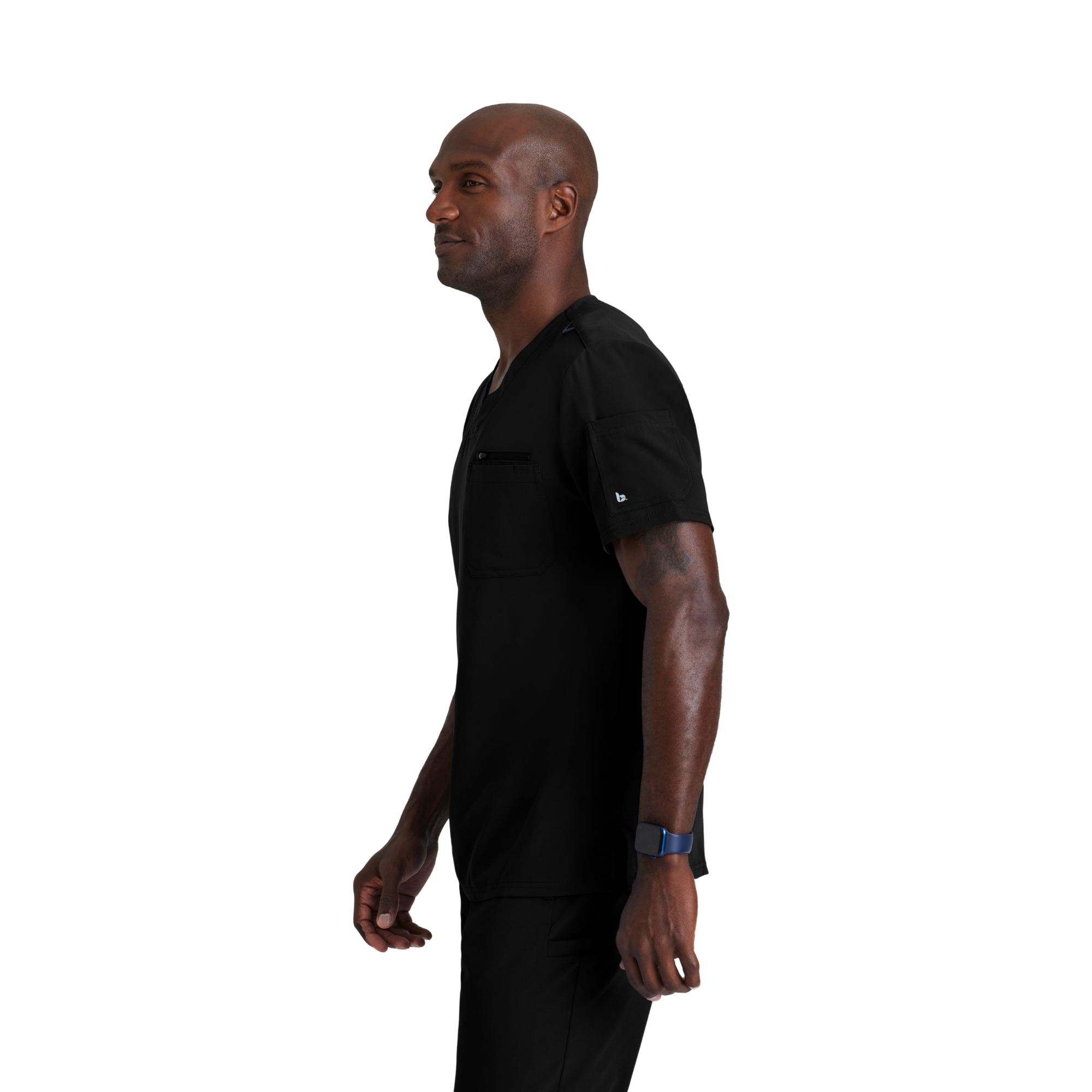 Rally Top - Haut médical slim et élégant - Col V - Homme - Barco Unify BARCO UNIFY