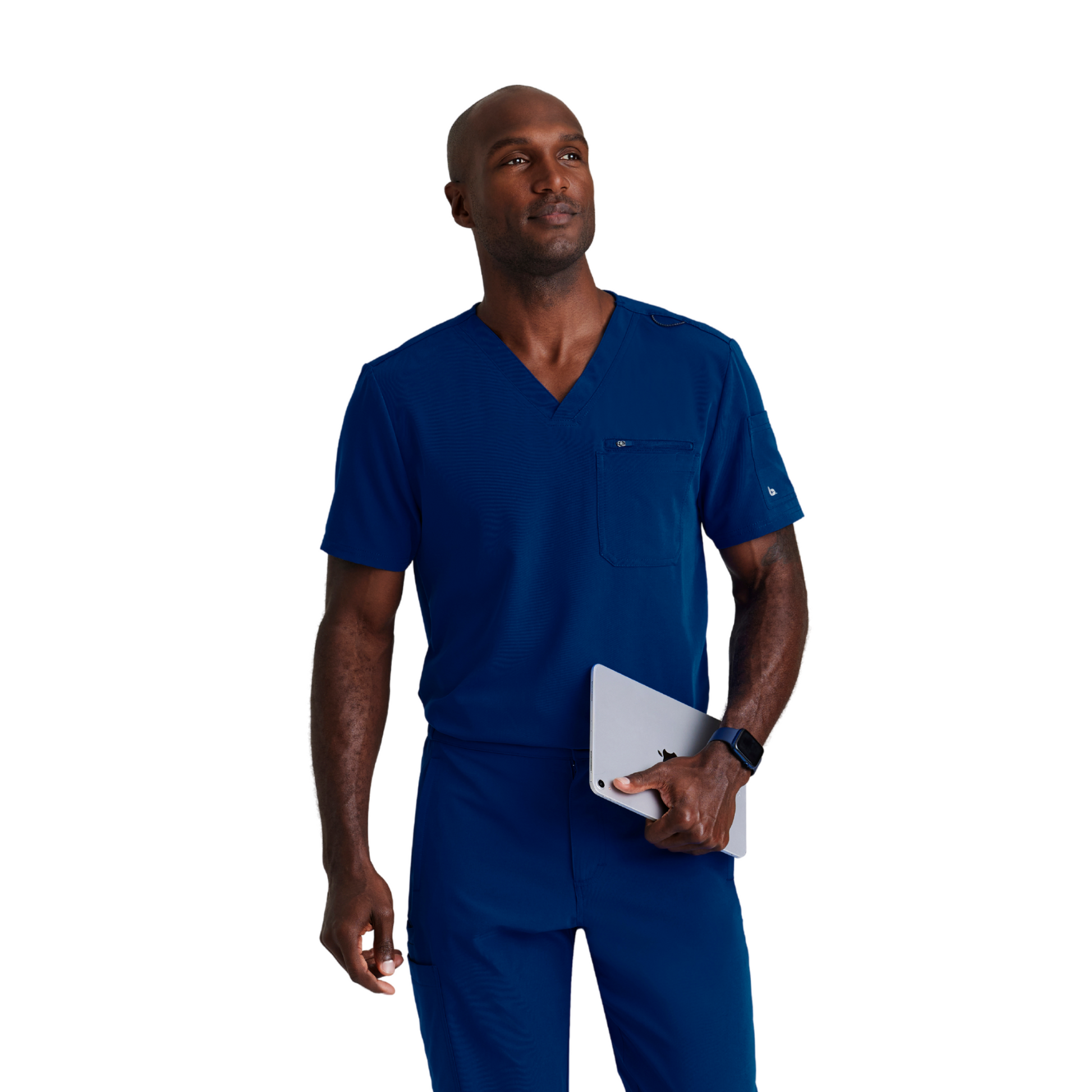 Rally Top - Haut médical slim et élégant - Col V - Homme - Barco Unify BARCO UNIFY