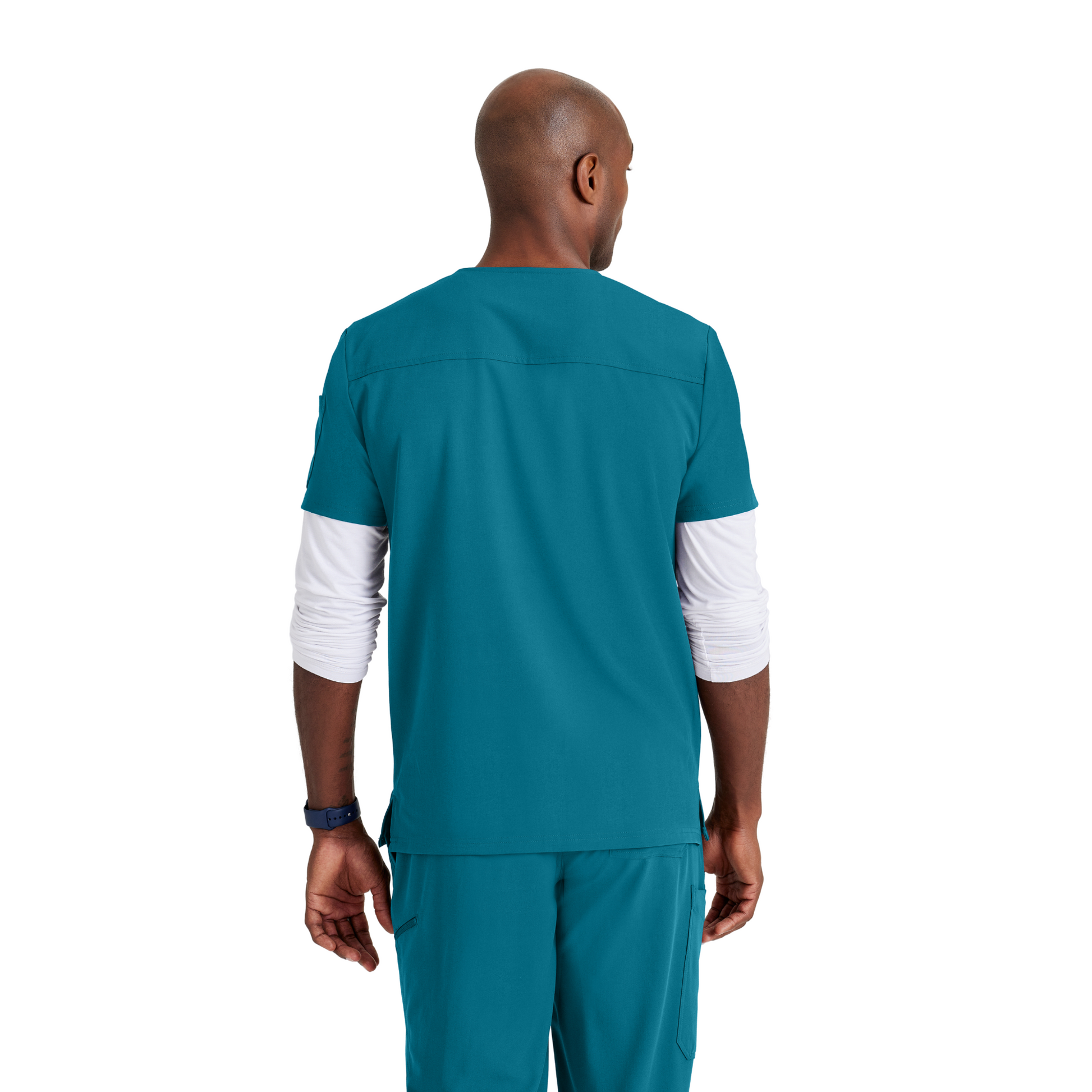 Rally Top - Haut médical slim et élégant - Col V - Homme - Barco Unify BARCO UNIFY