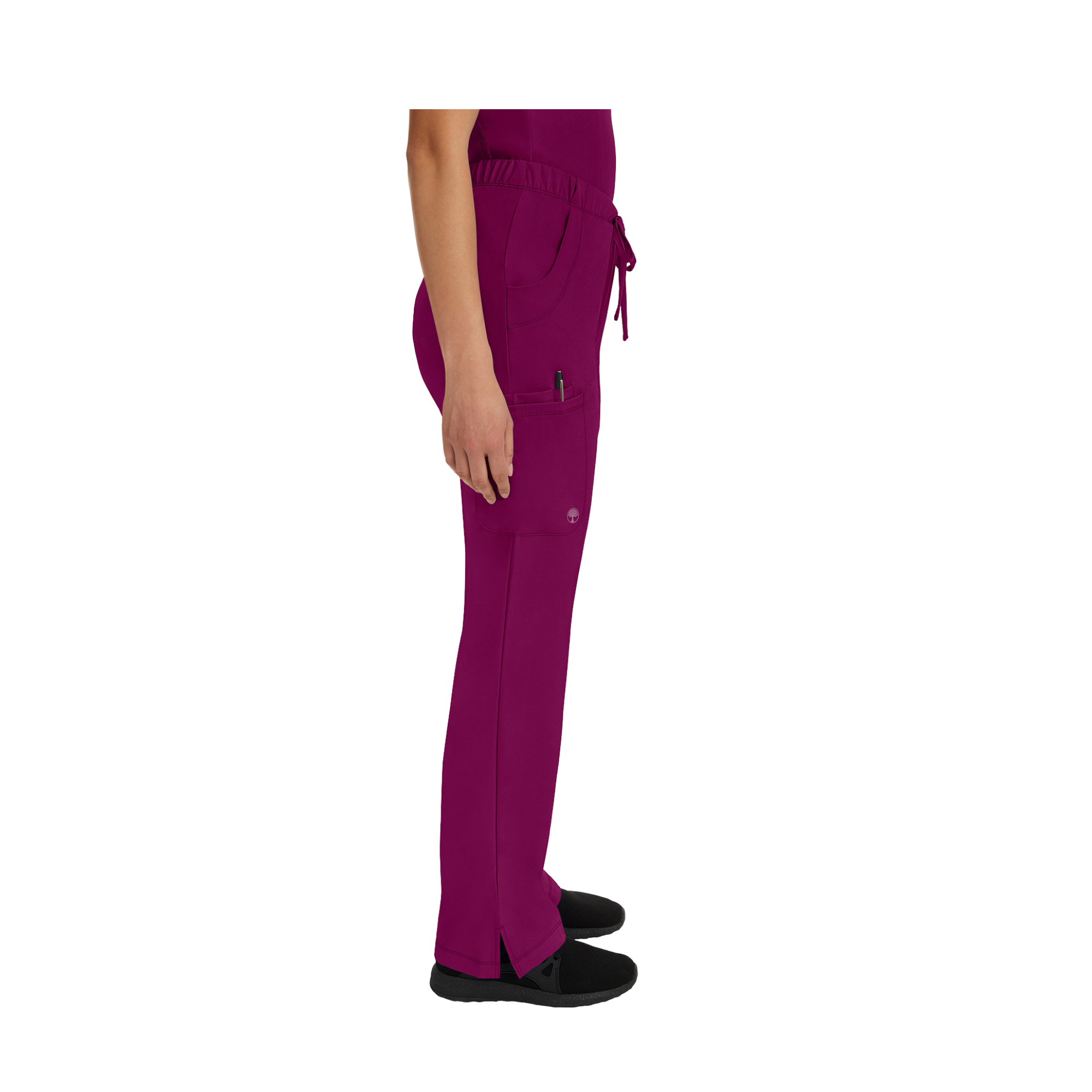 Rebecca - Pantalon évasé avec cordon de serrage - Femme - Healing Hands - 2 Healing Hands 