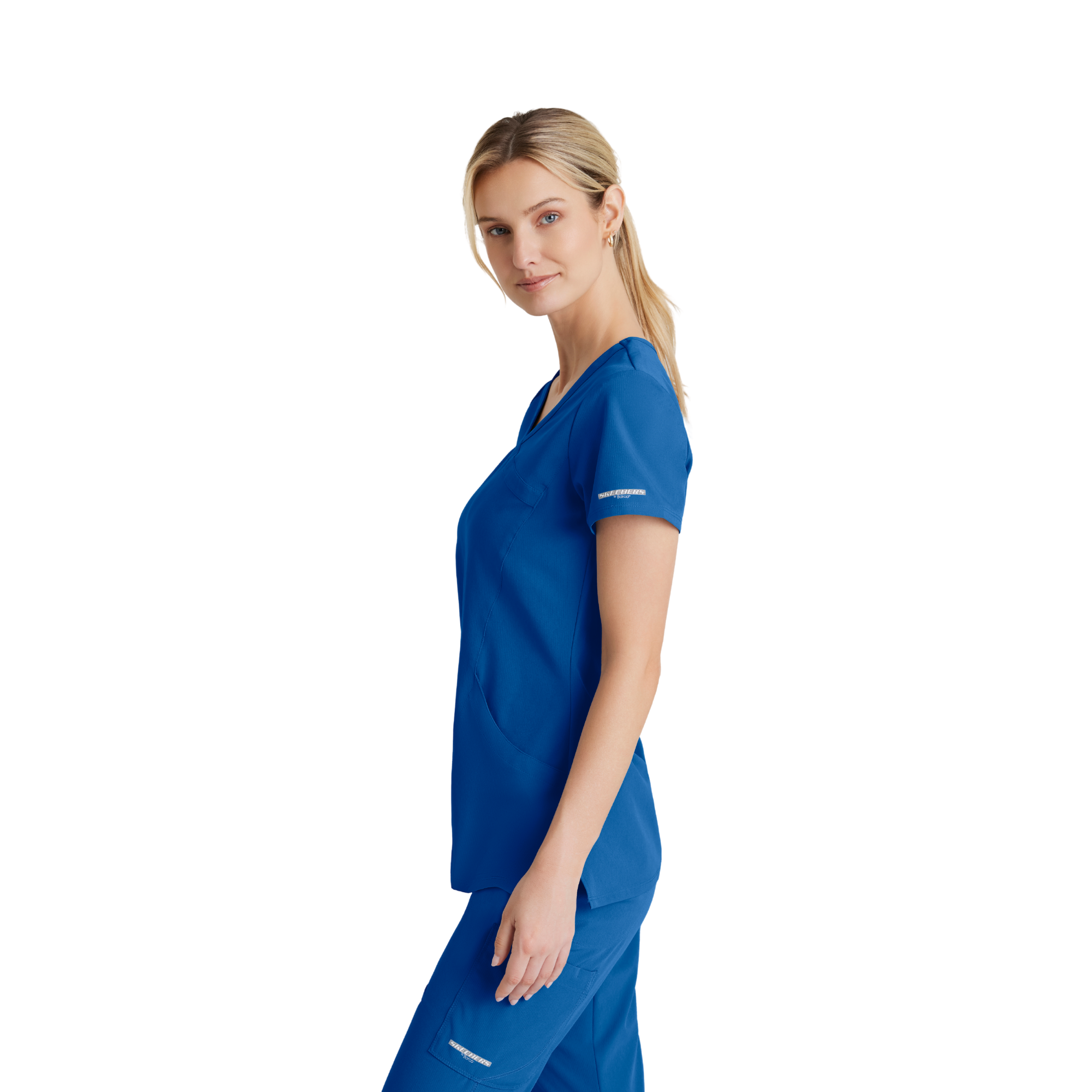 Reliance Top - Haut médical avec col croisé - Femme - Skechers SKECHERS