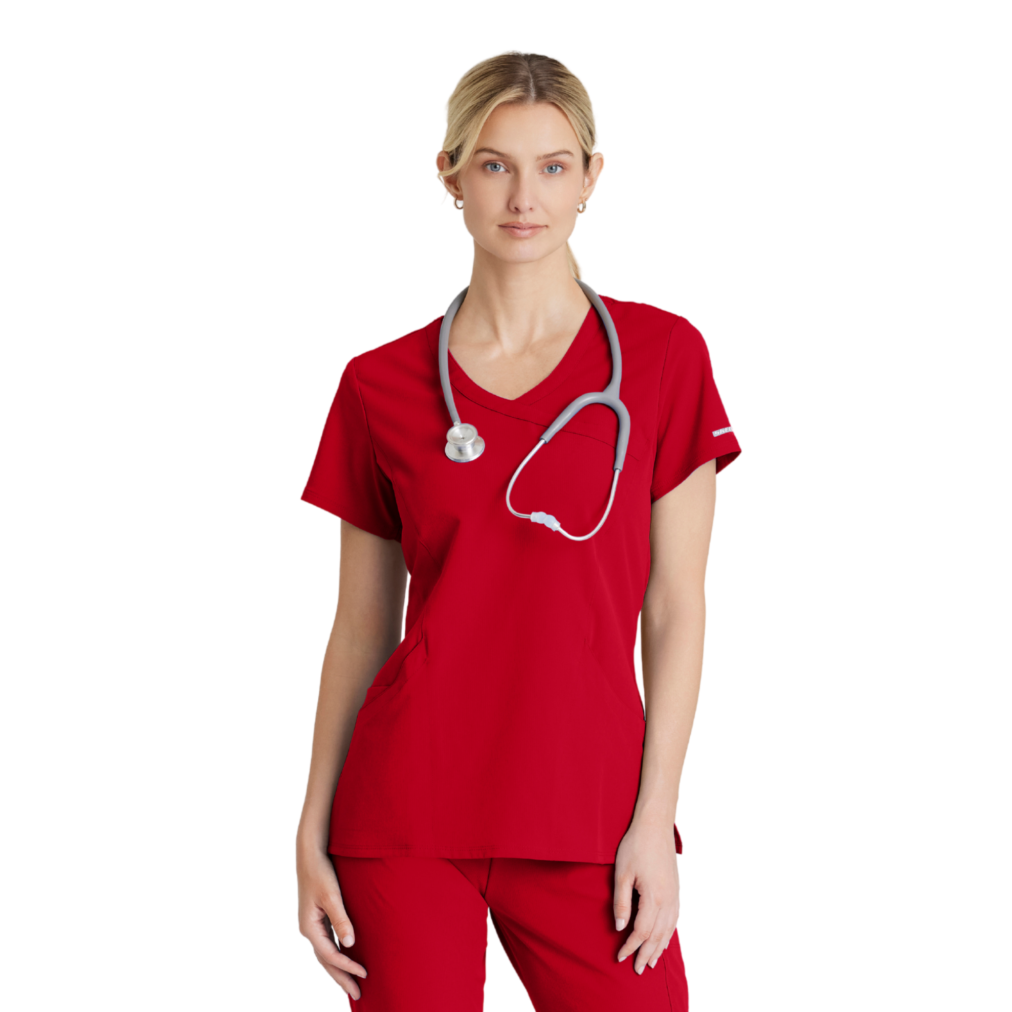 Reliance Top - Haut médical avec col croisé - Femme - Skechers SKECHERS