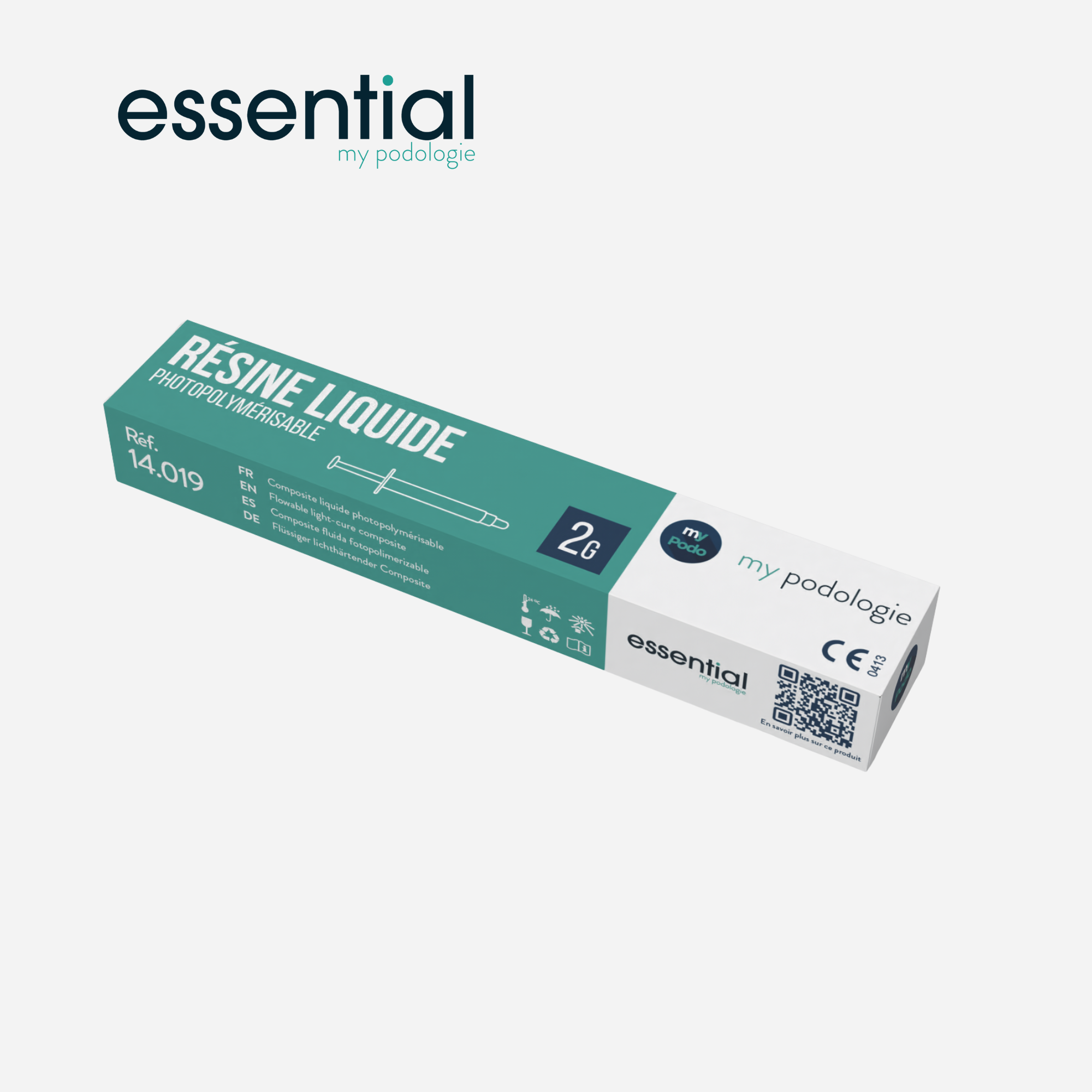 Résine composite liquide photopolymérisable - Pour Onychoplasties - 2mL