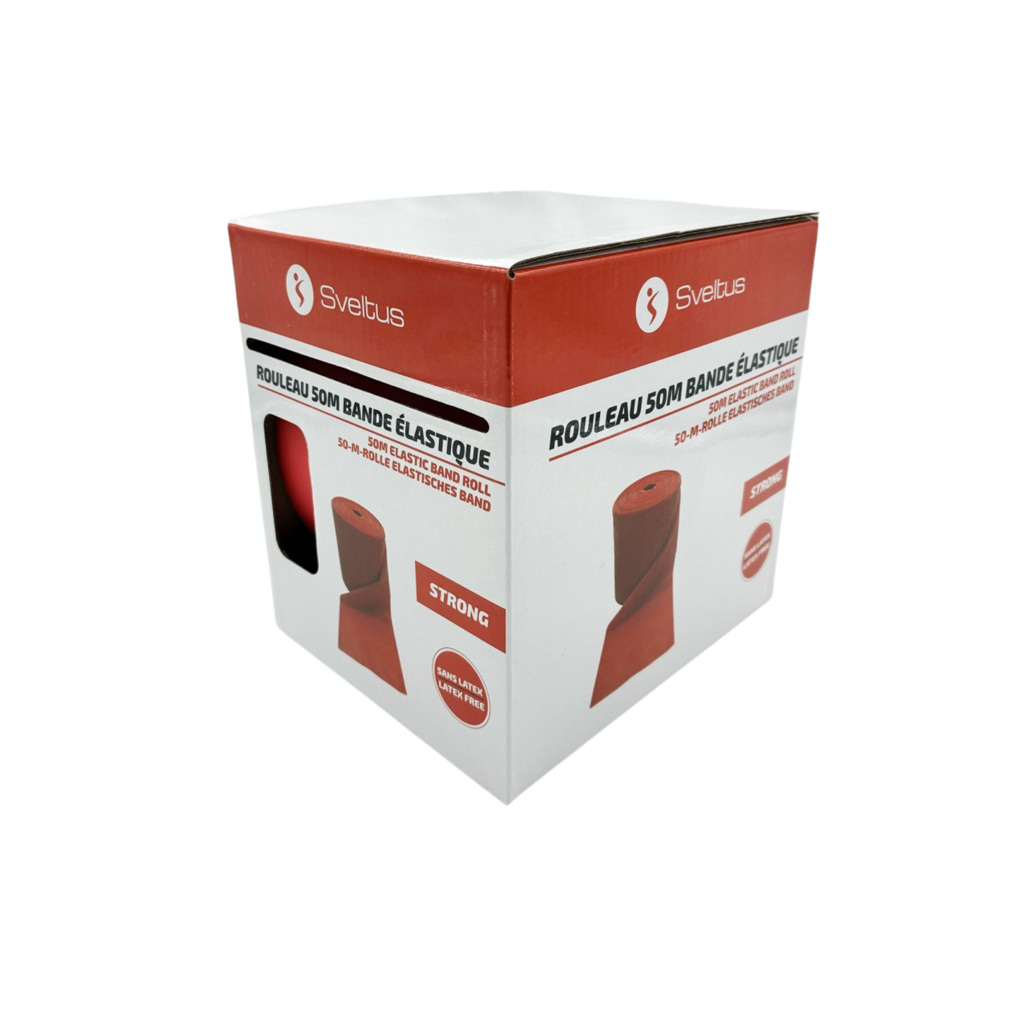 Rouleau Bande Élastique TPE/TPR - 50 m - Sveltus