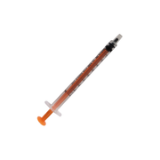 Seringue 3 pièces - Insuline Nue 1ml - boîte de 100 - Euromédis
