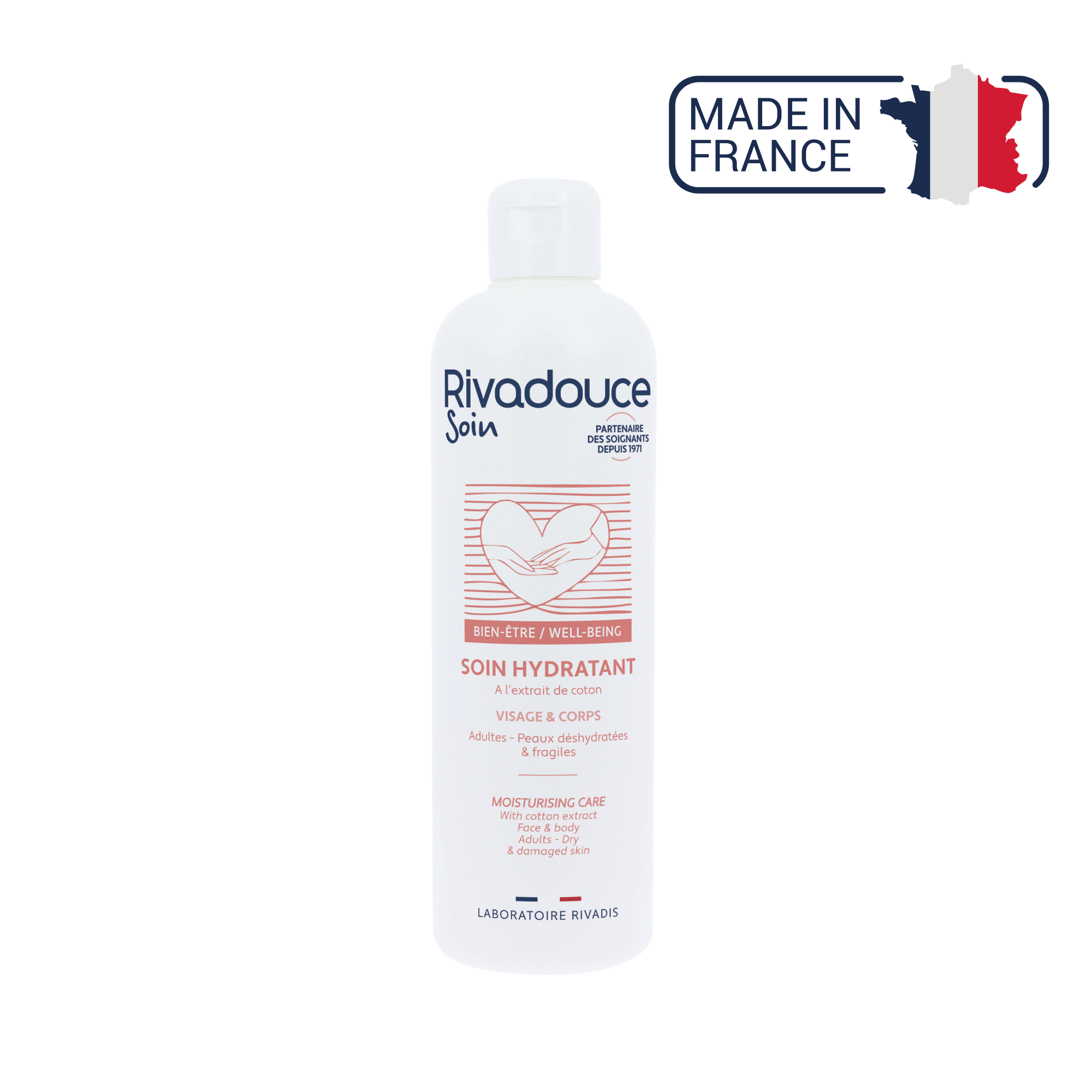 Soin Hydratant Visage & Corps - 500ml - Rivadouce