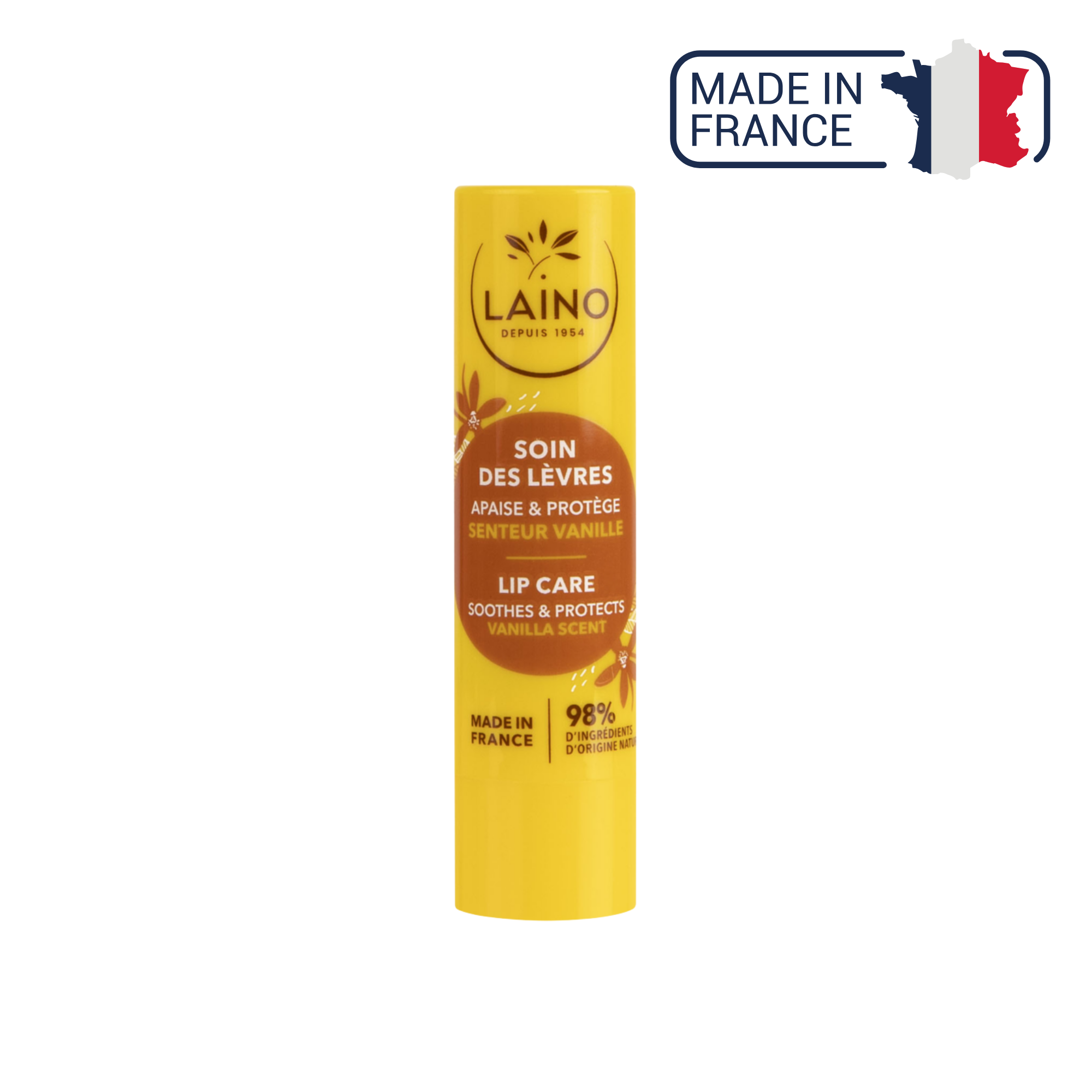 Soin des lèvres - Senteur Vanille - Laino