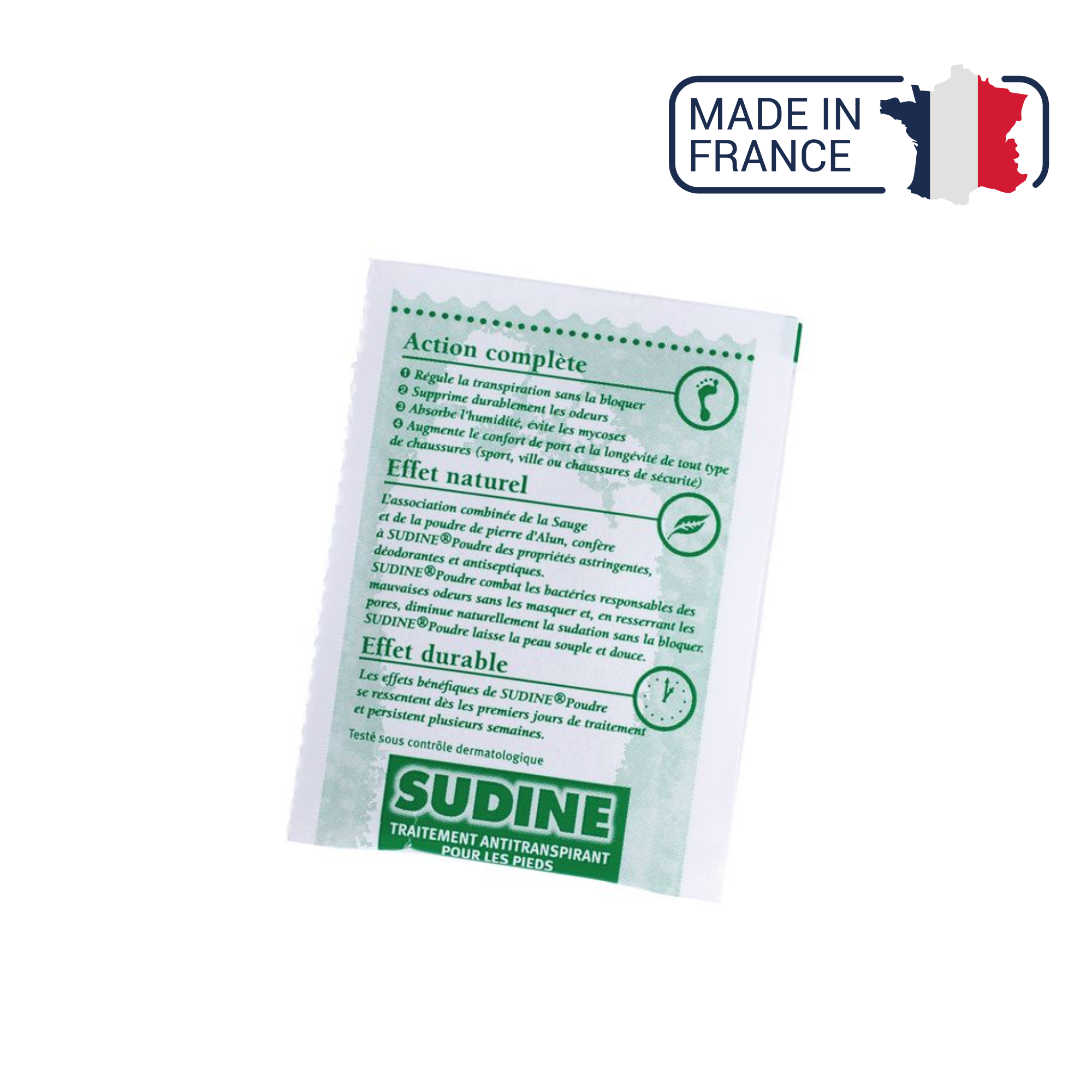 Sudine - Antiperspirant treatment powder for feet
