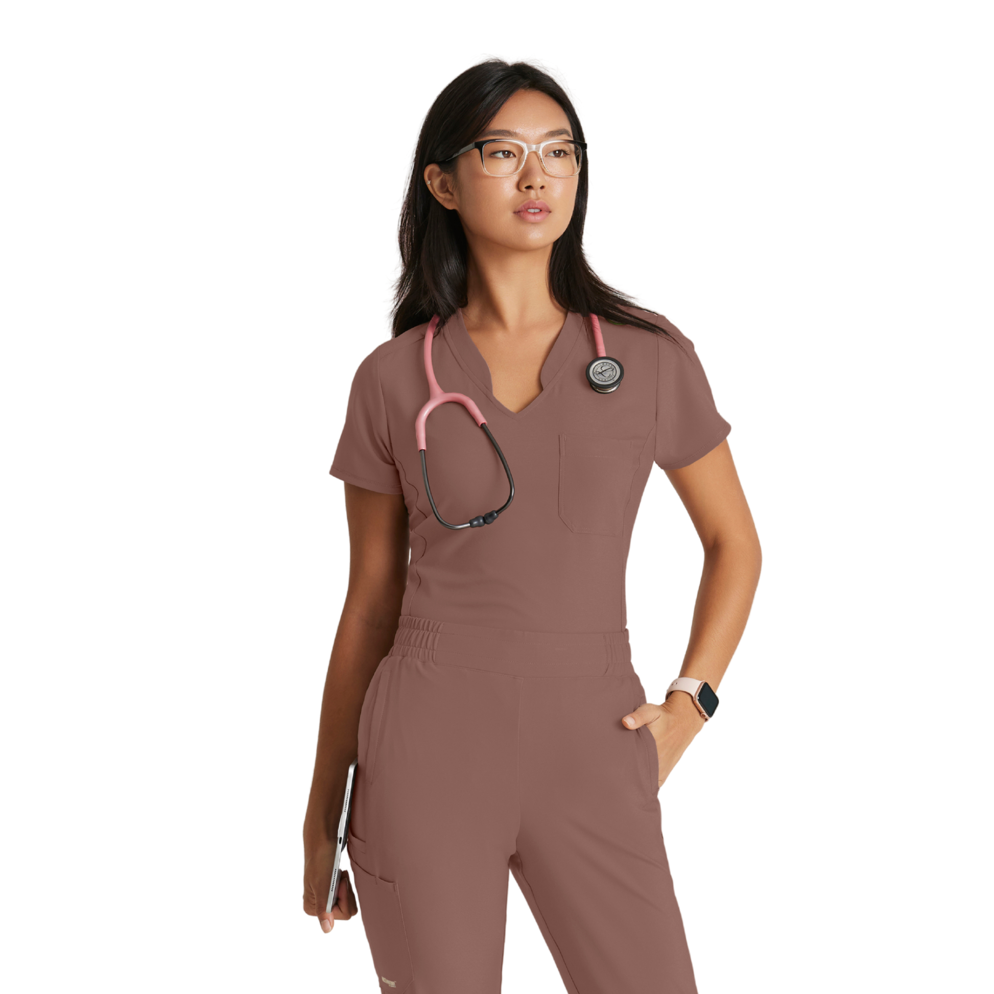 Sway Tuck-In Top - Tunique médical moderne - Femme - Grey’s Anatomy Evolve GREYS ANATOMY EVOLVE