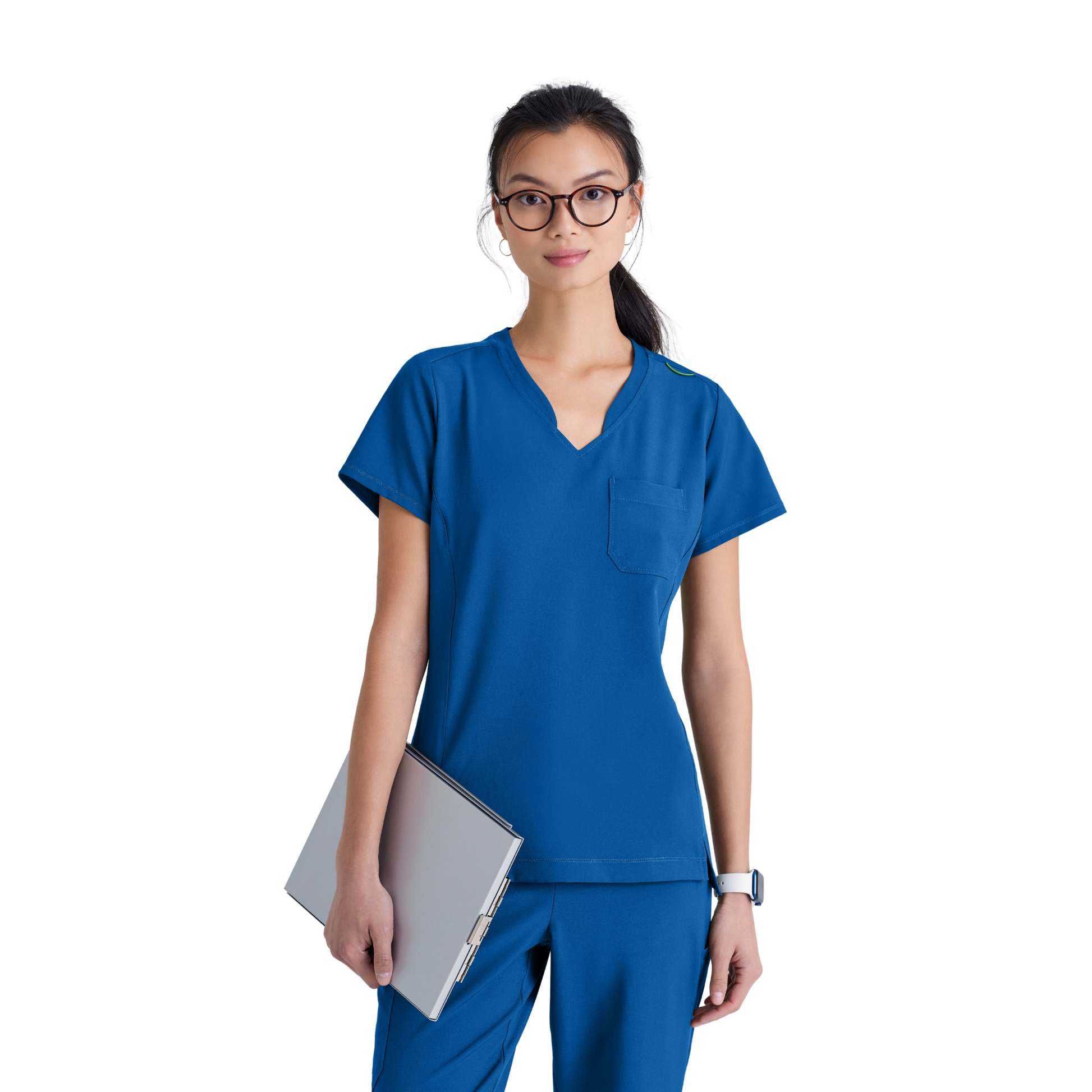 Sway Tuck-In Top - Tunique médical moderne - Femme - Grey’s Anatomy Evolve GREYS ANATOMY EVOLVE