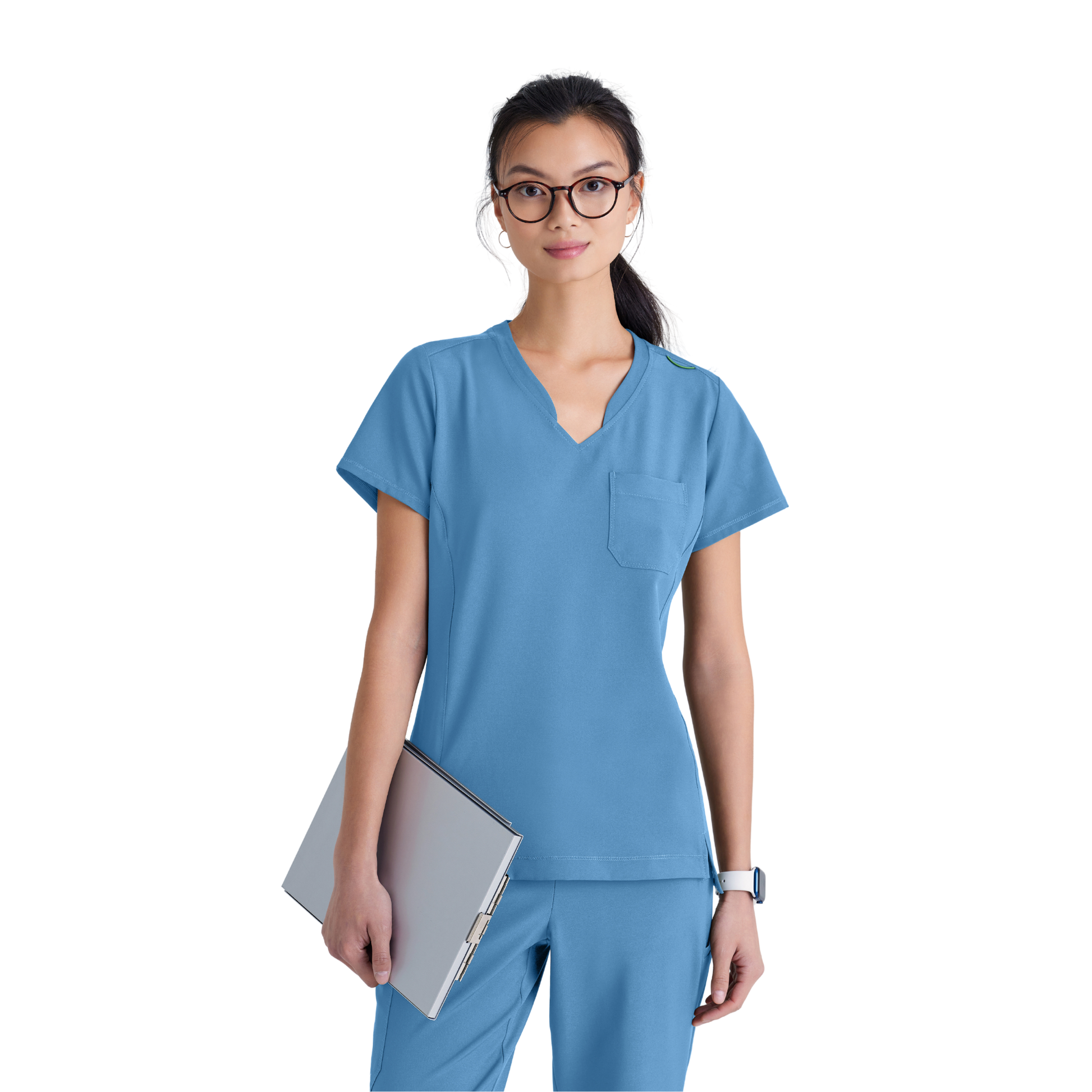 Sway Tuck-In Top - Tunique médical moderne - Femme - Grey’s Anatomy Evolve GREYS ANATOMY EVOLVE