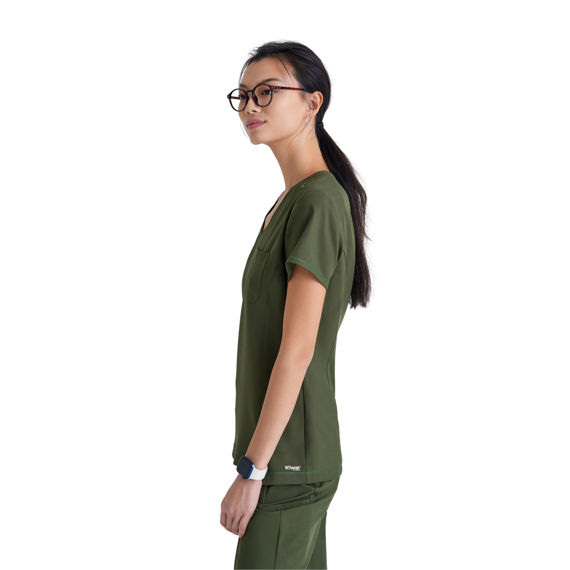 Sway Tuck-In Top - Tunique médical moderne - Femme - Grey’s Anatomy Evolve GREYS ANATOMY EVOLVE