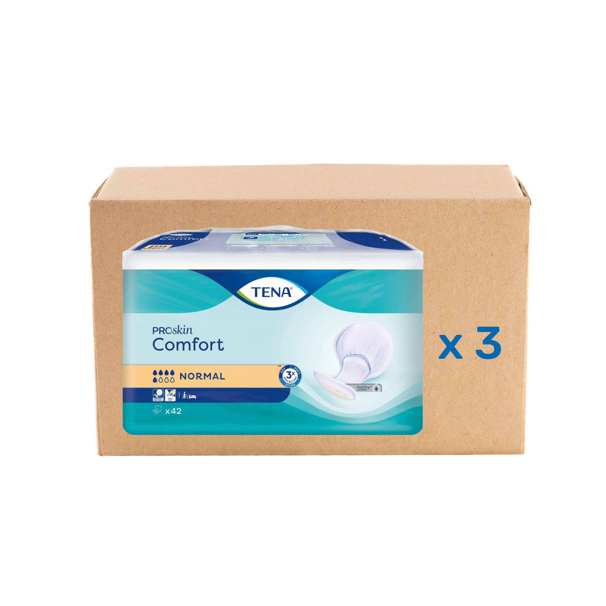 Tena Confort ProSkin Anatomical Protection - 6 models - Tena