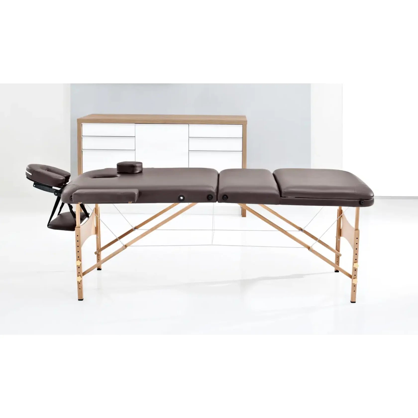 Table de massage mobile - Beige ou marron - Ruck