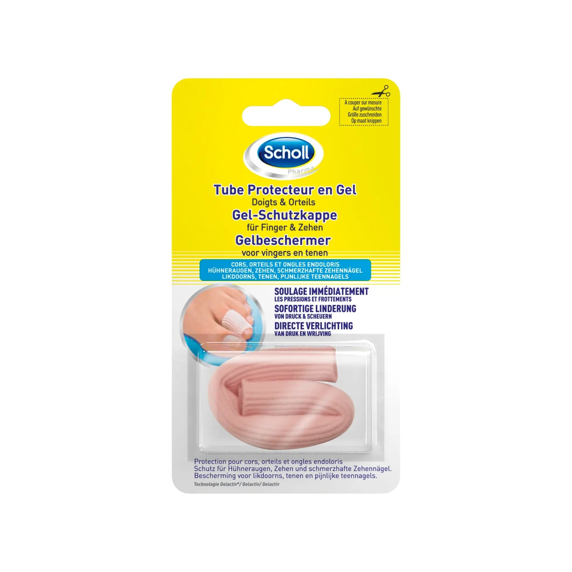 Tube Protecteur en Gel - Doigts et Orteils - Scholl Scholl 