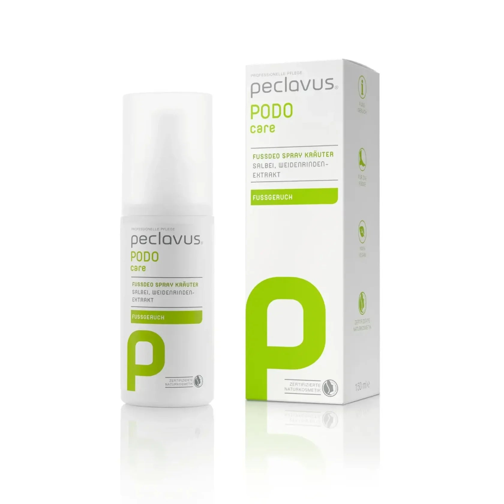 Vaporisateur déodorant pour les pieds - 150 ml - Peclavus