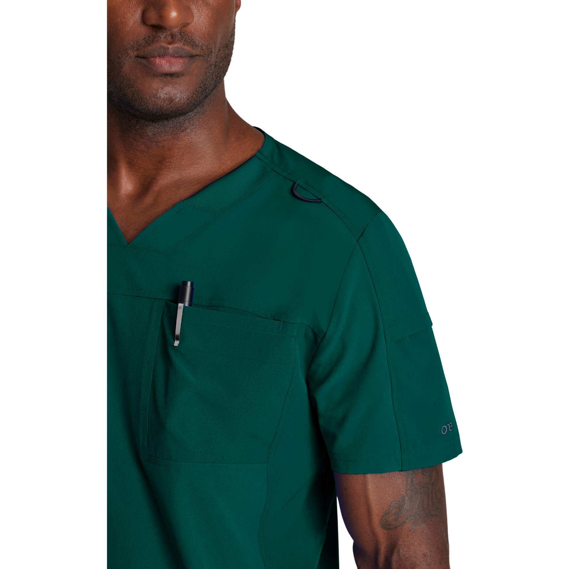 Velocity Top - Haut médical classique et élégant - Col V - Homme - Barco One BARCO ONE