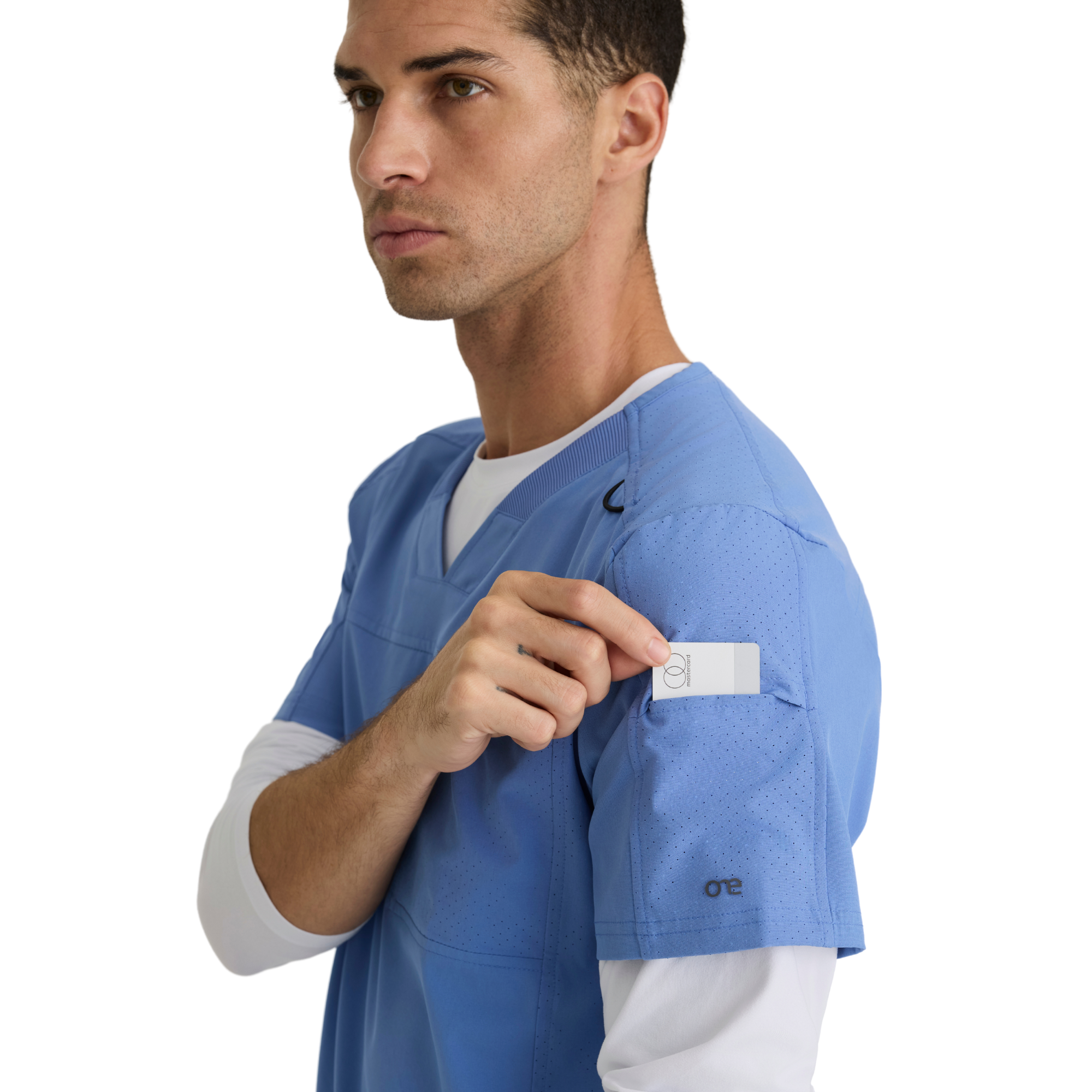 Velocity Top - Haut médical classique et élégant - Col V - Homme - Barco One BARCO ONE