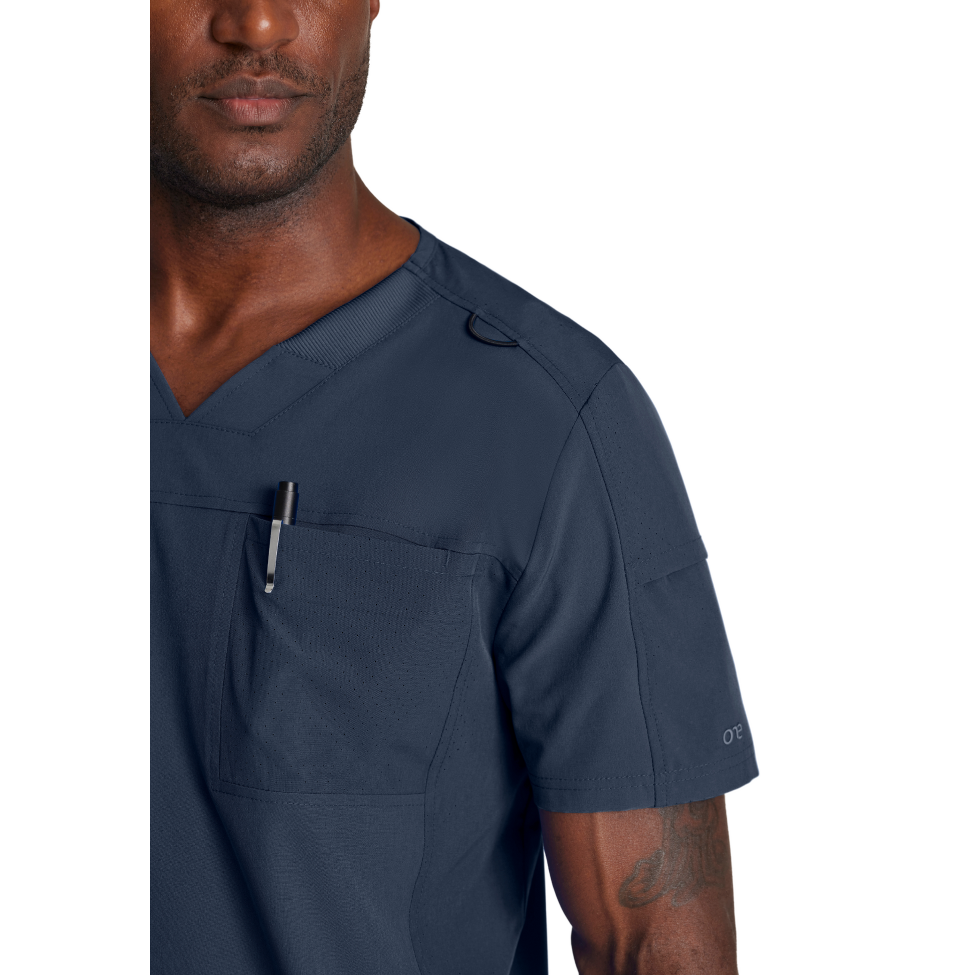 Velocity Top - Haut médical classique et élégant - Col V - Homme - Barco One BARCO ONE