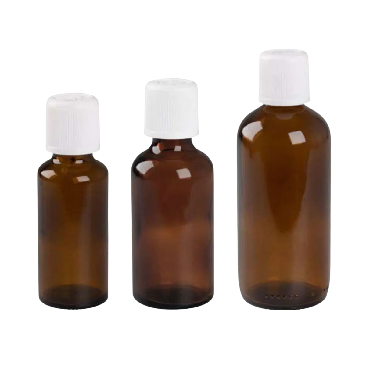 Bouteille en verre ambré - 3 contenances différentes - Ruck - My Médical