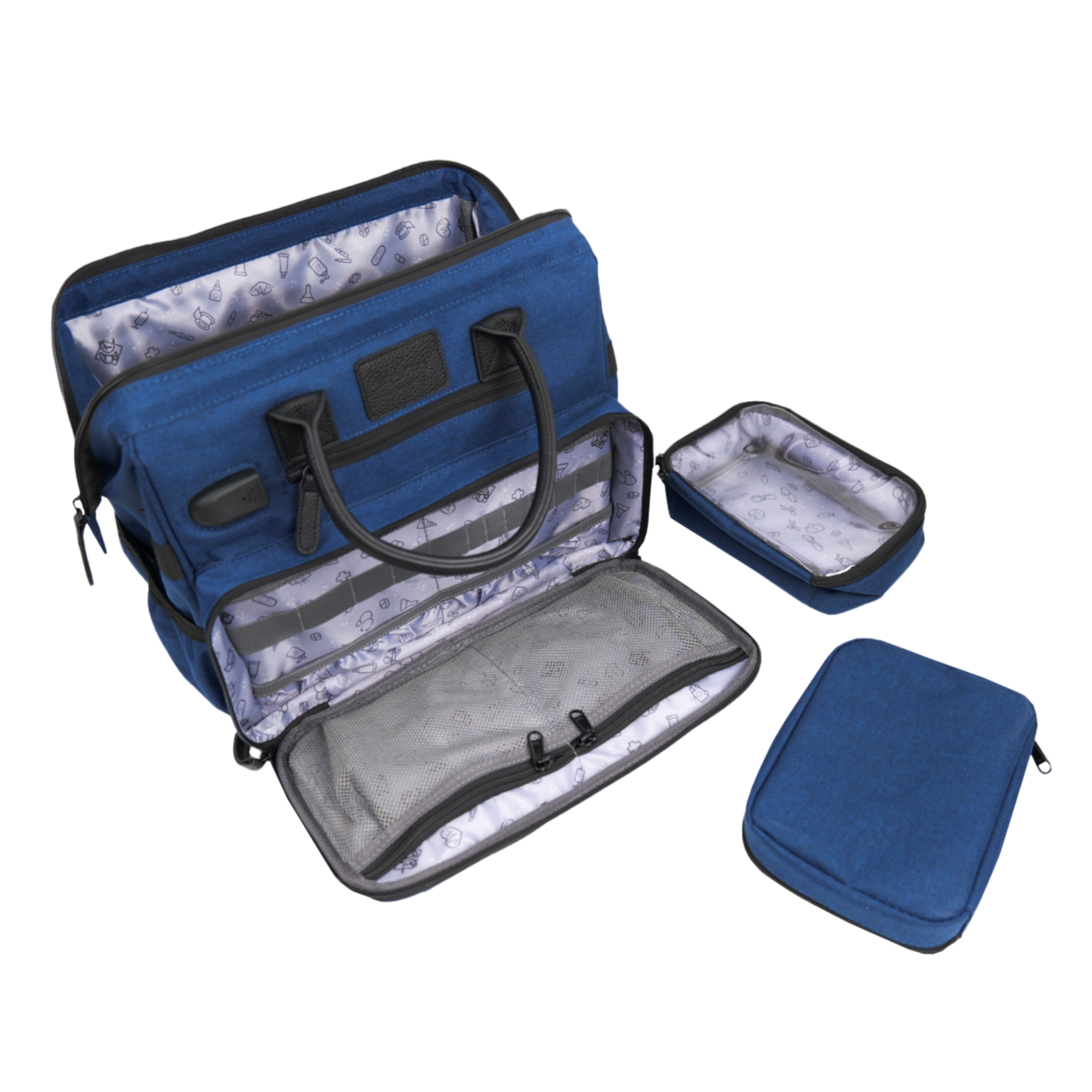 Mini Sac médical OUESSANT - Marine / Noir