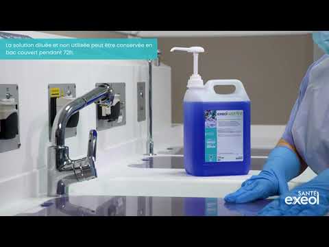 Load video: Neutral pH disinfectant detergent - Exeol Sept First - Sodel 