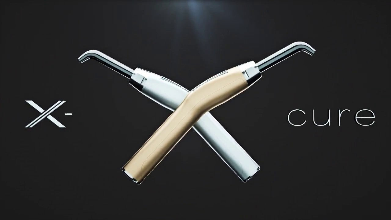 Charger la vidéo : X-Cure - Lampe Led à photopolymériser sans fil - WoodPecker